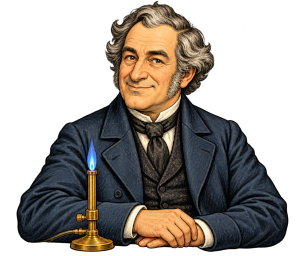 Illustration von Robert Bunsen